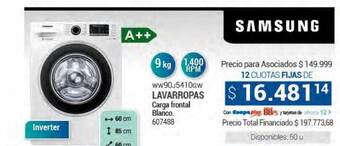 Cooperativa Obrera Lavarropas samsung oferta