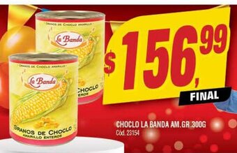 Supermercados Yaguar Choclo La Banda Am. Gr. 300g oferta