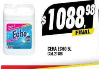 Supermercados Yaguar Cera Echo 5L oferta
