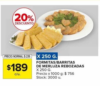 Carrefour Maxi Formitas/barritas de merluza rebozadas oferta