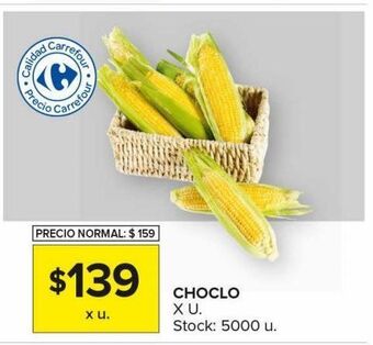 Carrefour Maxi Choclo x u oferta