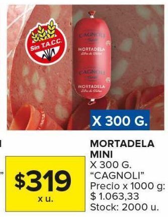 Carrefour Maxi Mortadela mini oferta