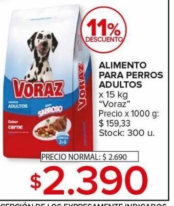 Carrefour Maxi Alimento para perros adultos oferta