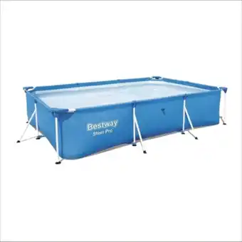 Pileta rectangular bestway steel pro 300*201*66cm (6860/56404)