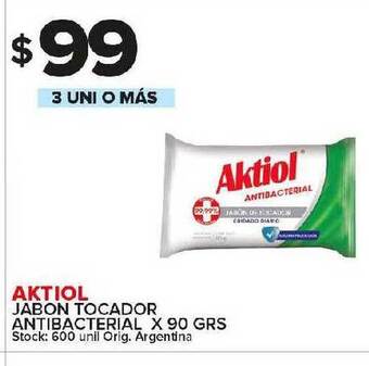 Carrefour Maxi Aktiol jabon tocador antibacterial oferta