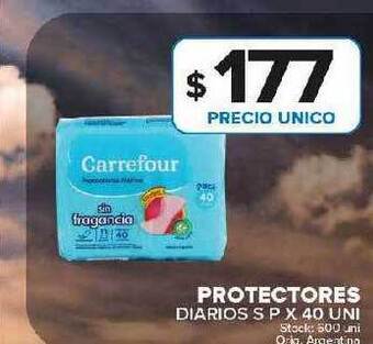 Carrefour Maxi Protectores diarios s p oferta