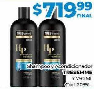 Diarco Shampoo y acondicionador tresemme oferta