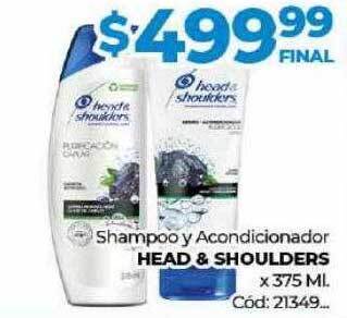 Diarco Shampoo y acondicionador head & shoulders oferta