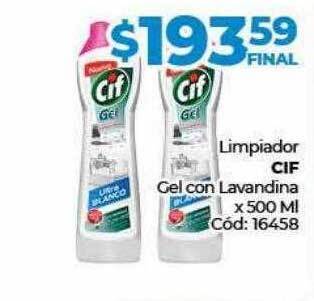 Diarco Limpiador cif gel con lavandina oferta