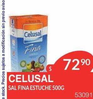 Masivos Celusal sal fina estuche oferta