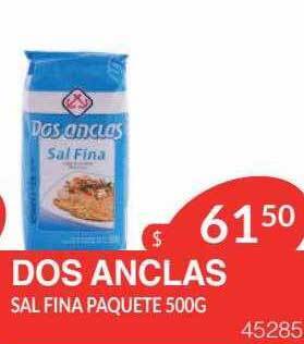 Masivos Dos anclas sal fina paquete oferta