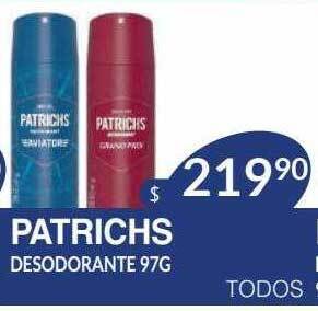 Masivos Patrichs desodorante oferta
