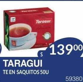 Masivos Taragui te en saquitos oferta