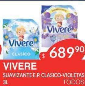 Masivos Vivere suavizante e.p. clasico-violetas oferta