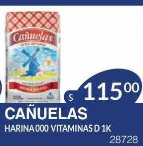 Masivos Cañuelas harina 000 vitaminas d oferta