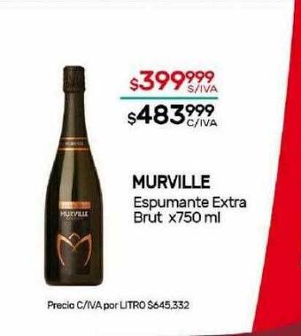 Nini Mayorista Murville espumante extra brut oferta