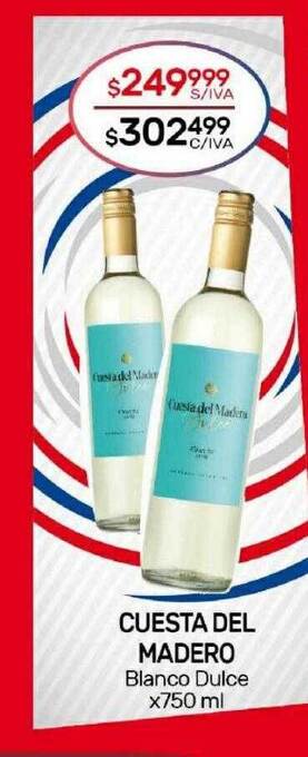 Nini Mayorista Cuesta del madero blanco dulce oferta