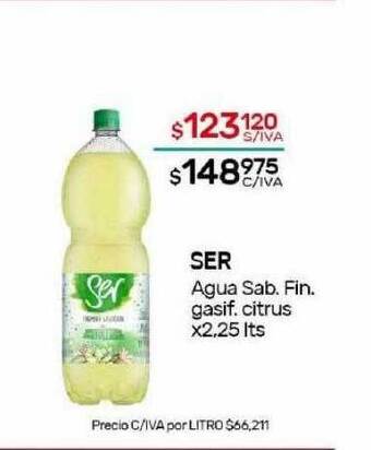 Nini Mayorista Ser agua sab. fin. gasif. citrus oferta