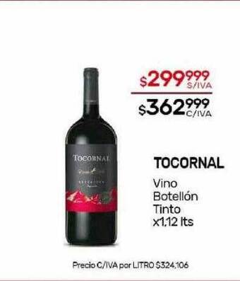 Nini Mayorista Tocornal vino botellón tinto oferta