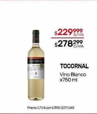 Nini Mayorista Tocornal vino blanco oferta