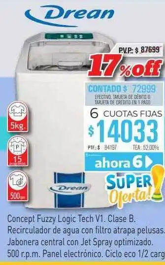 Red del Hogar Drean oferta