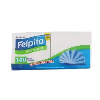 Coto Servilletas blancas felpita paq 140 uni oferta