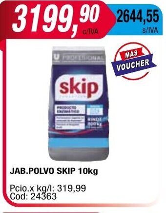 Maxiconsumo Jab. Polvo Skip 10kg oferta