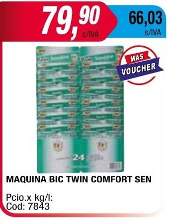 Maxiconsumo Maquina Bic Twin Comfort Sen oferta