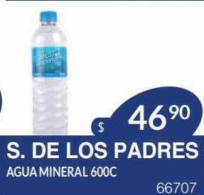 Masivos S. de los padres agua mineral oferta