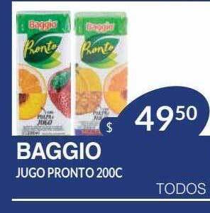 Masivos Baggio jugo pronto oferta