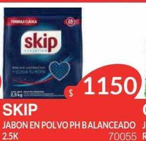 Masivos Skip jabon en polvo ph balanceado oferta