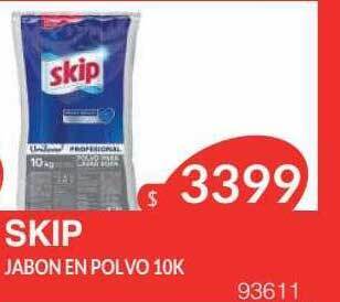 Masivos Skip jabon en polvo oferta