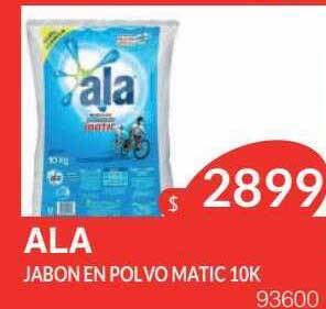 Masivos Ala jabon en polvo matic oferta