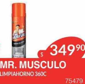 Masivos Mr. musculo limpiahorno oferta