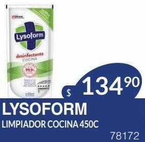 Masivos Lysoform limpiador cocina oferta