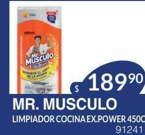 Masivos Mr. musculo limpiador cocina ex power oferta