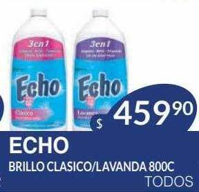 Masivos Echo brillo clasico lavanda oferta