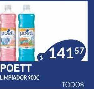 Masivos Poett limpiador oferta