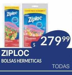 Masivos Ziploc bolsas hermeticas oferta