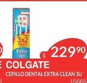 Masivos Colgate cepillo dental extra clean oferta