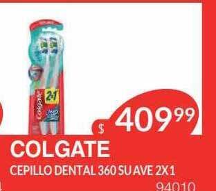 Masivos Colgate cepillo dental 360 suave oferta