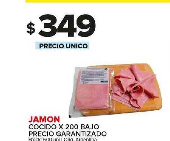 Carrefour Maxi Jamon cocido oferta
