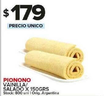 Carrefour Maxi Pionono vainilla salado oferta
