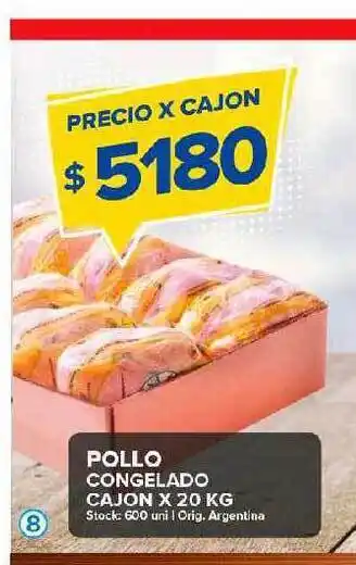 Carrefour Maxi Pollo congelado cajon oferta