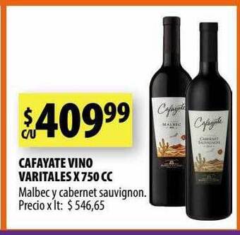 Punto Mayorista Cafayate vino varietales oferta