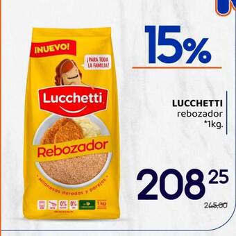 Supermercados Monarca Lucchetti rebozador oferta