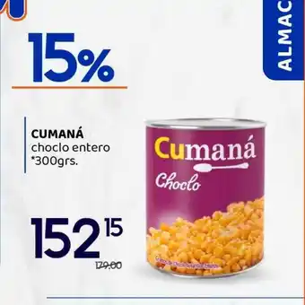 Supermercados Monarca Cumaná choclo entero oferta