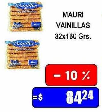 Dulcenter Mauri vainillas oferta