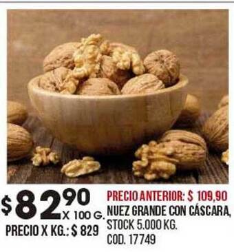 Coto Nuez grande con cáscara oferta