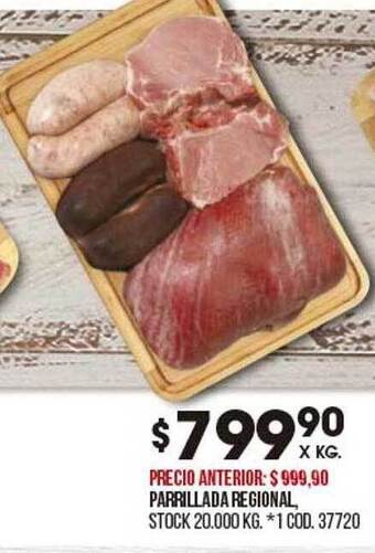 Coto Parrillada regional oferta